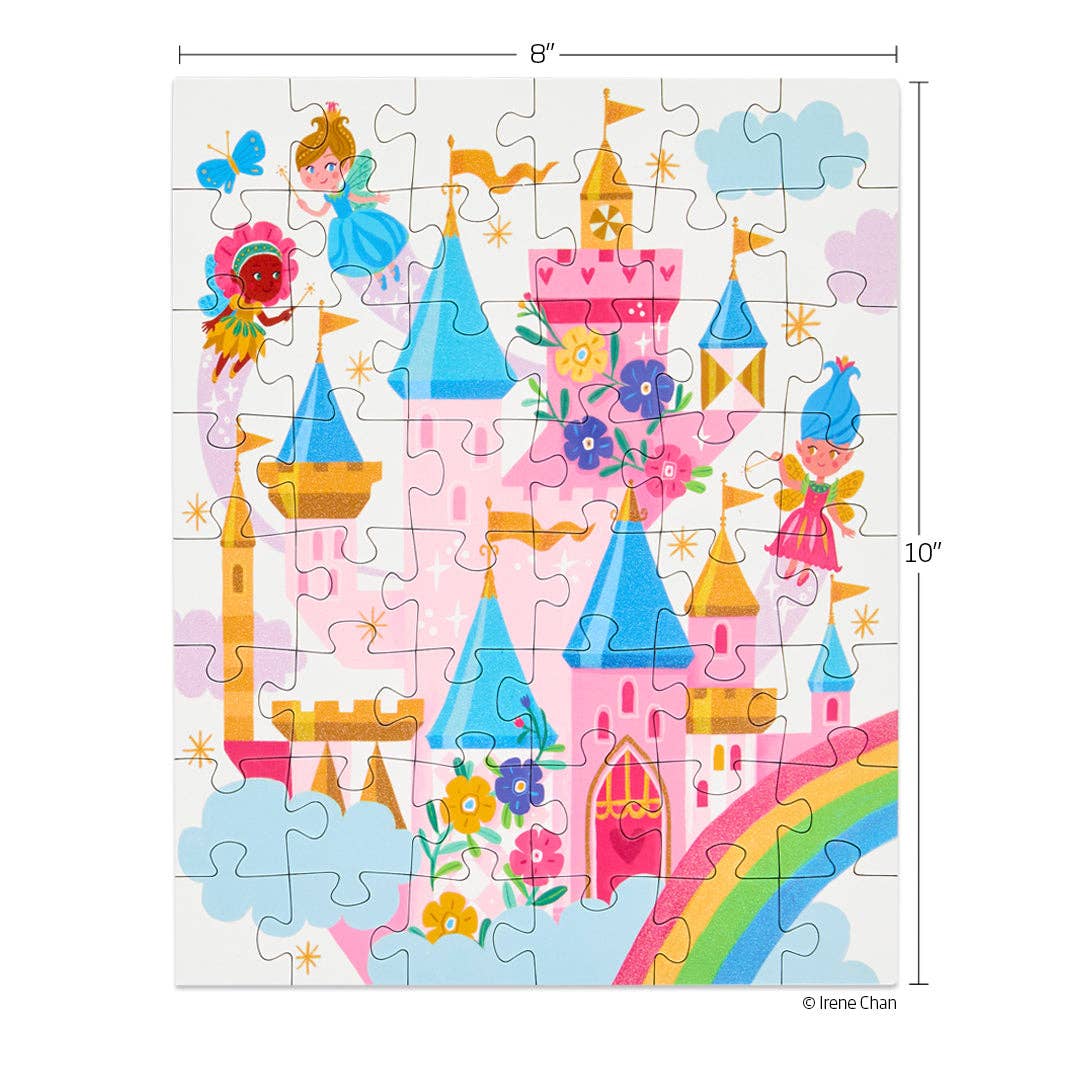 Fairy Castle 48 Piece Puzzle Snax