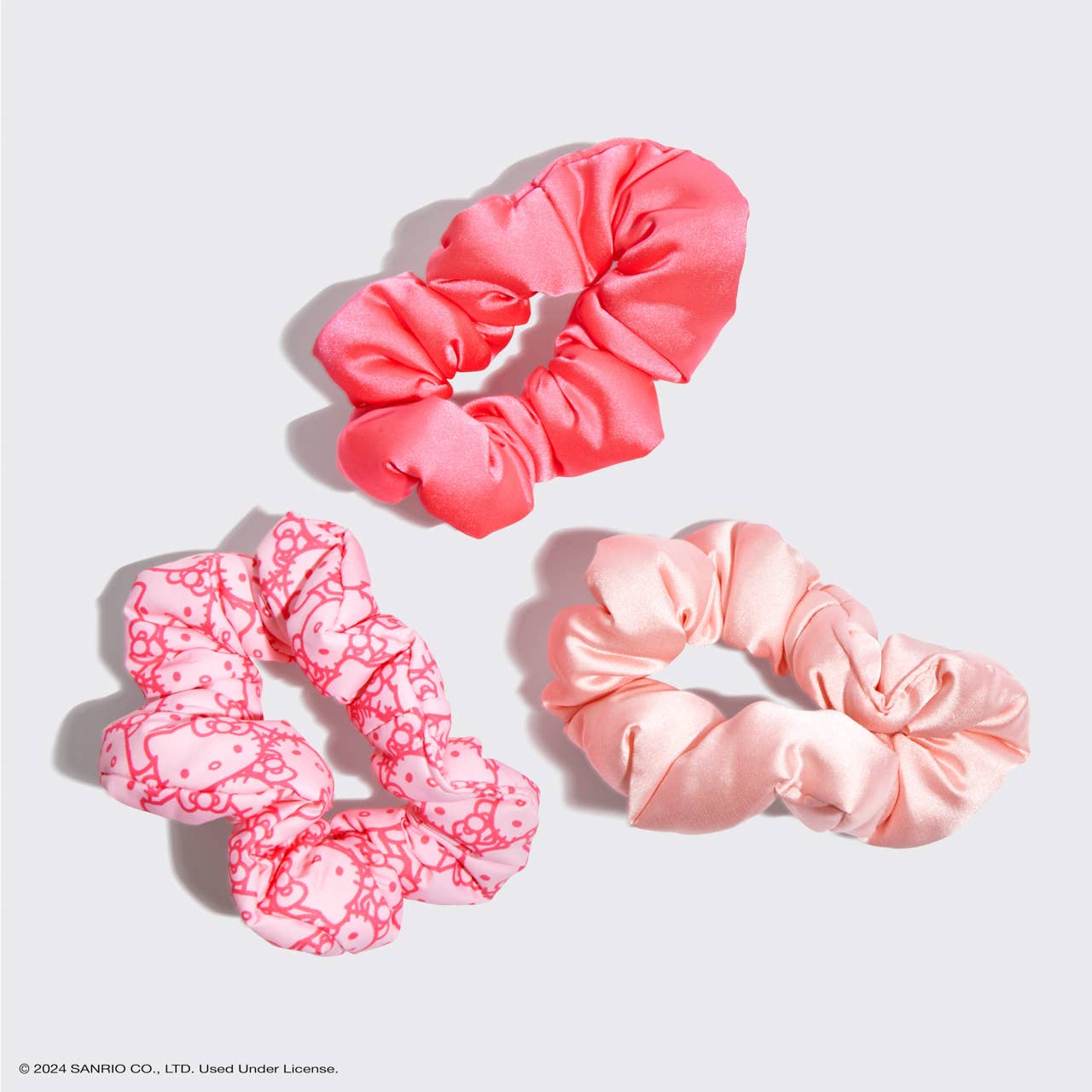 Hello Kitty x Kitsch Scrunchies- 3pcSet