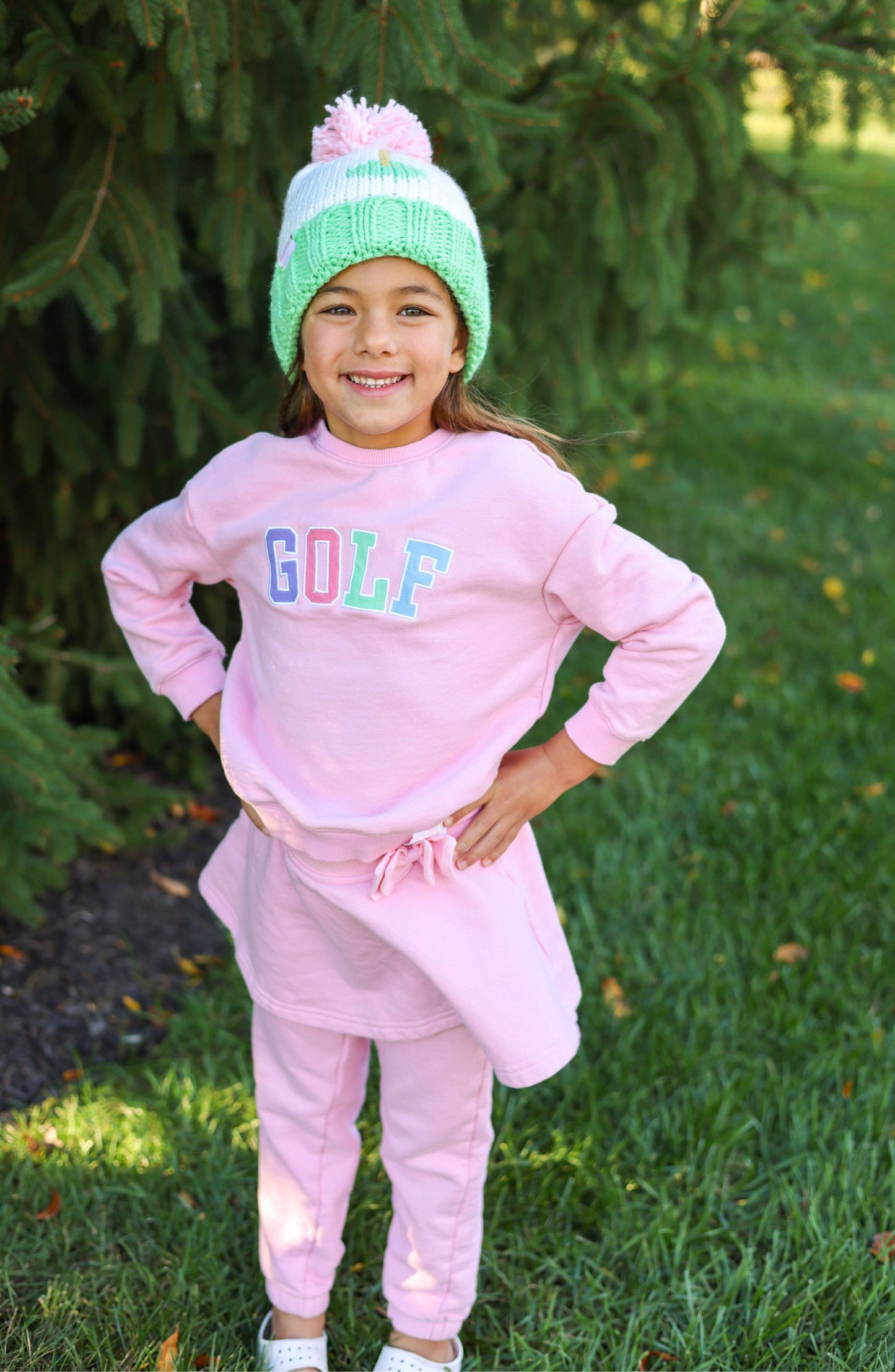 GOLF Sweatshirt- Pink