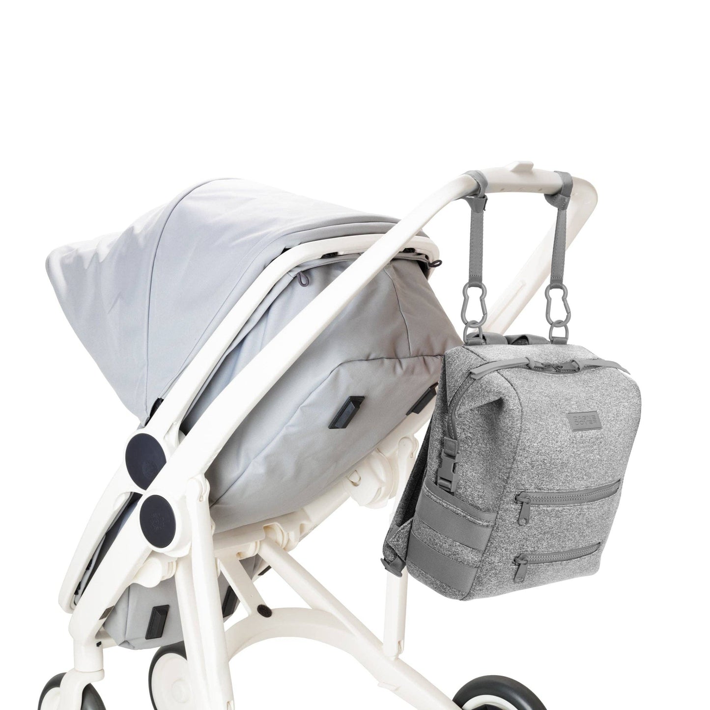 Indi Diaper Backpack - Heather Grey/Med