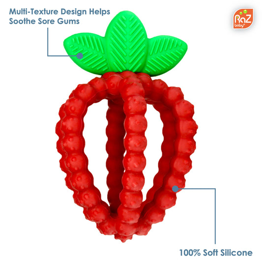 RaZberry Bites Teether - Red