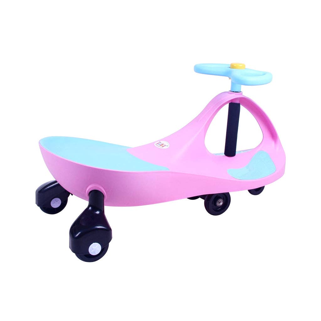 Joybay Grand Air Horn Swing Car Ride on Toy: Pink Fairy