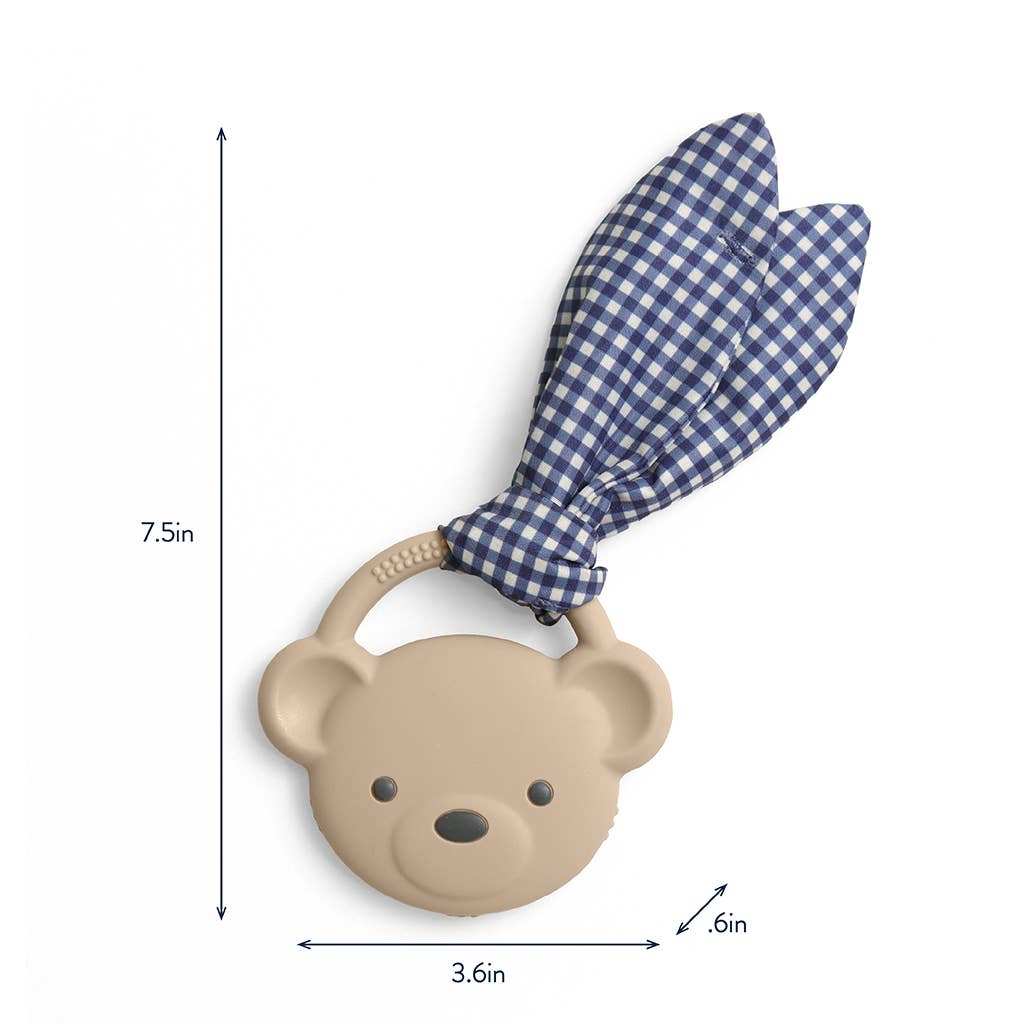 Crinkle Crew- Taupe Bear