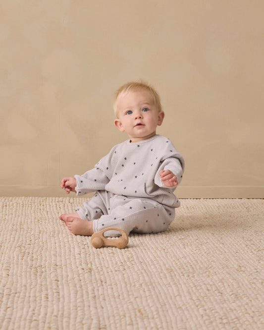 Waffle Slouch Set - Stars