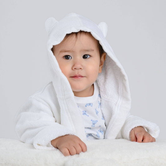 White Bathrobe