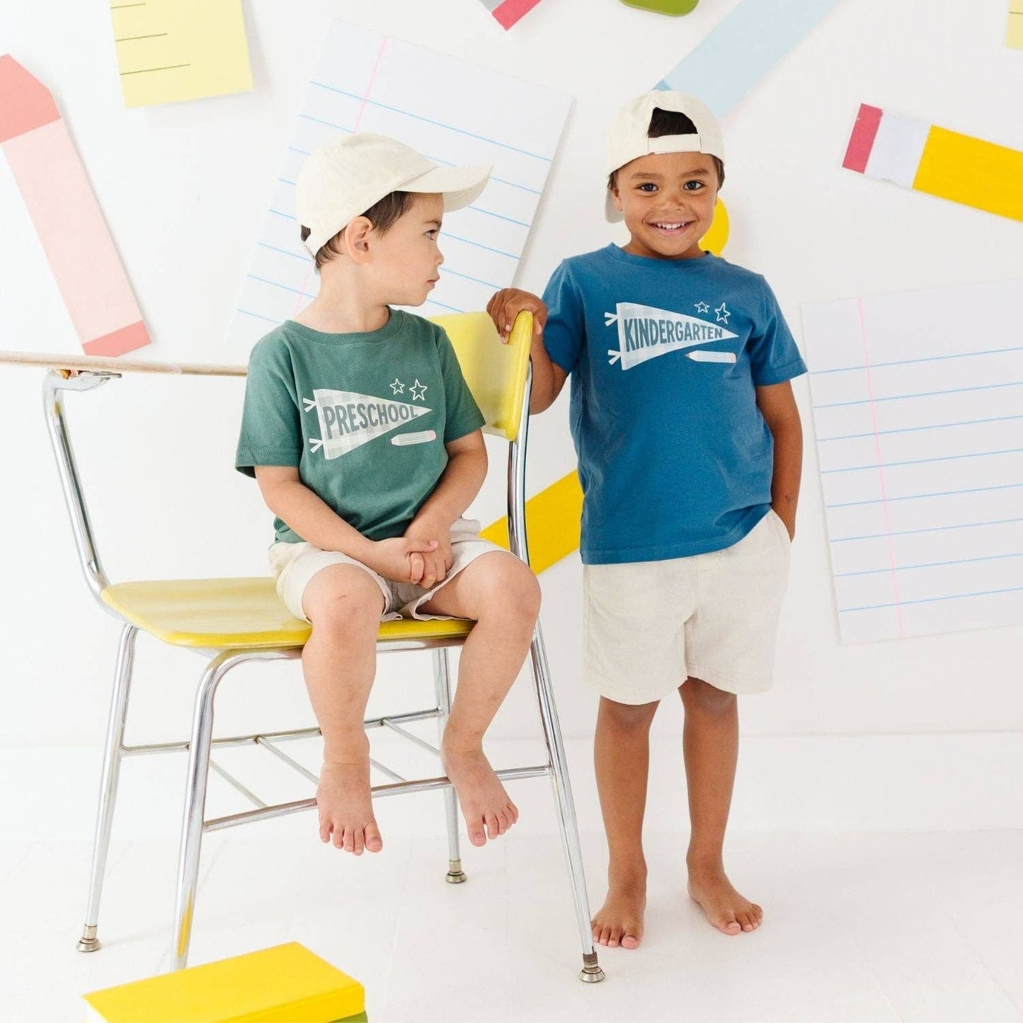 Kindergarten Pennant Tee