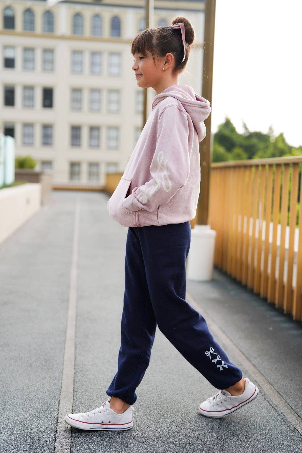 Kids Bow Jogger Pant