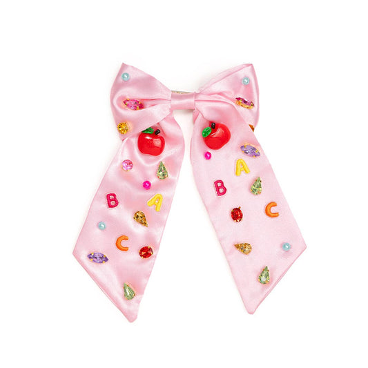 Back To School Cutie Gemstone Hair Clip