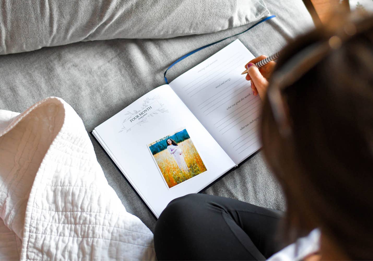 Dear Baby Prayer Journal & Memory Book for Moms: Ivory