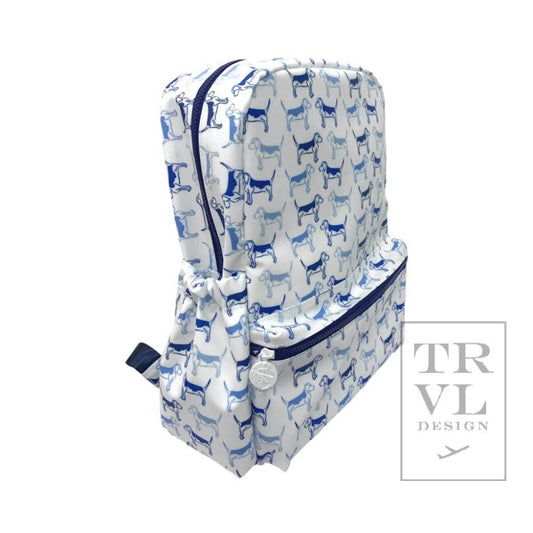 Backpack - Puppy Love Blue