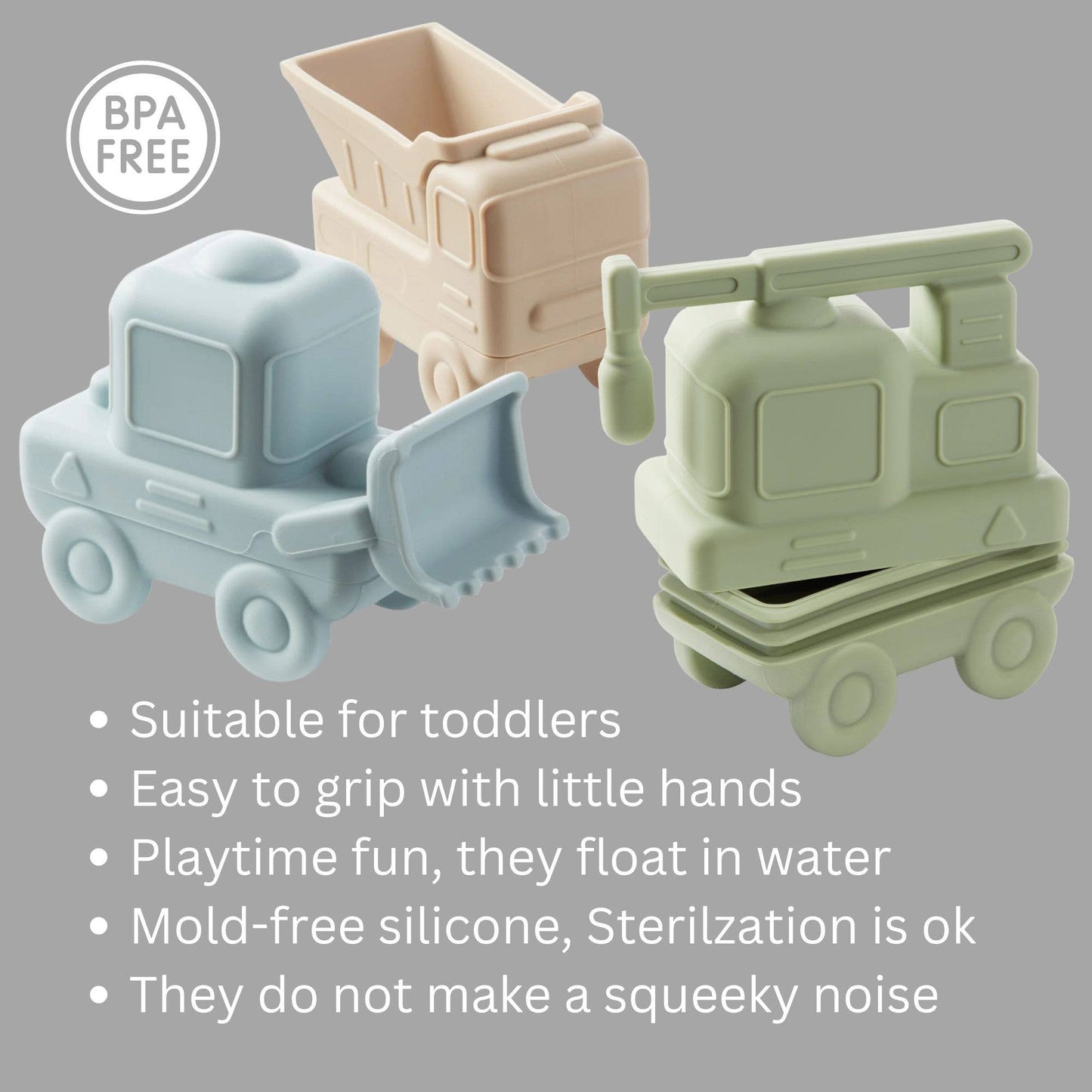 Ali+Oli Bath Toys - 3pc Water Set