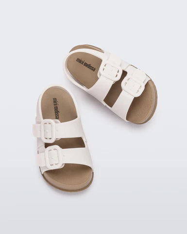 Mini Melissa Cozy Sandal - White