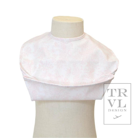 Best Bib - Bunny Toile Pink