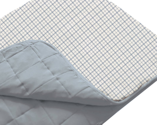 Toddler Cloud Blanket-Checkmate