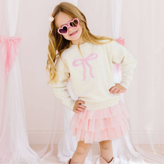 Ballet Bow Tiered Tutu - Coquette