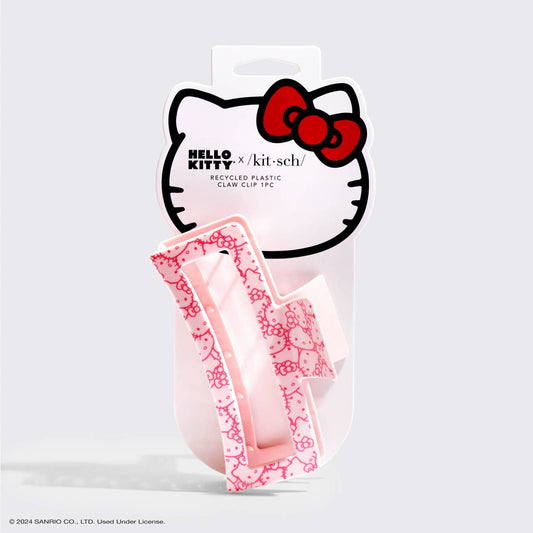 Hello Kitty x Kitsch Jumbo Open ClawClip -Pink Kitty