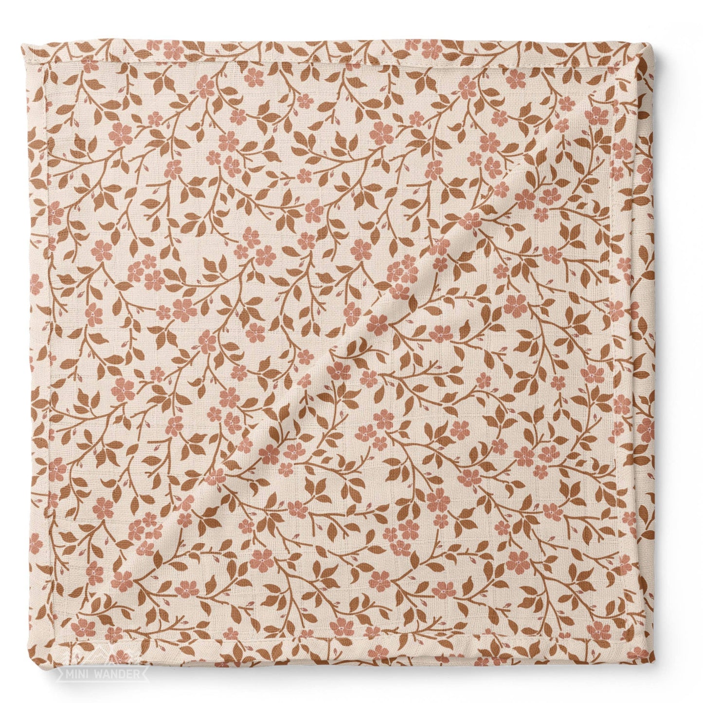 Muslin Swaddle – Magnolia Tree Peach