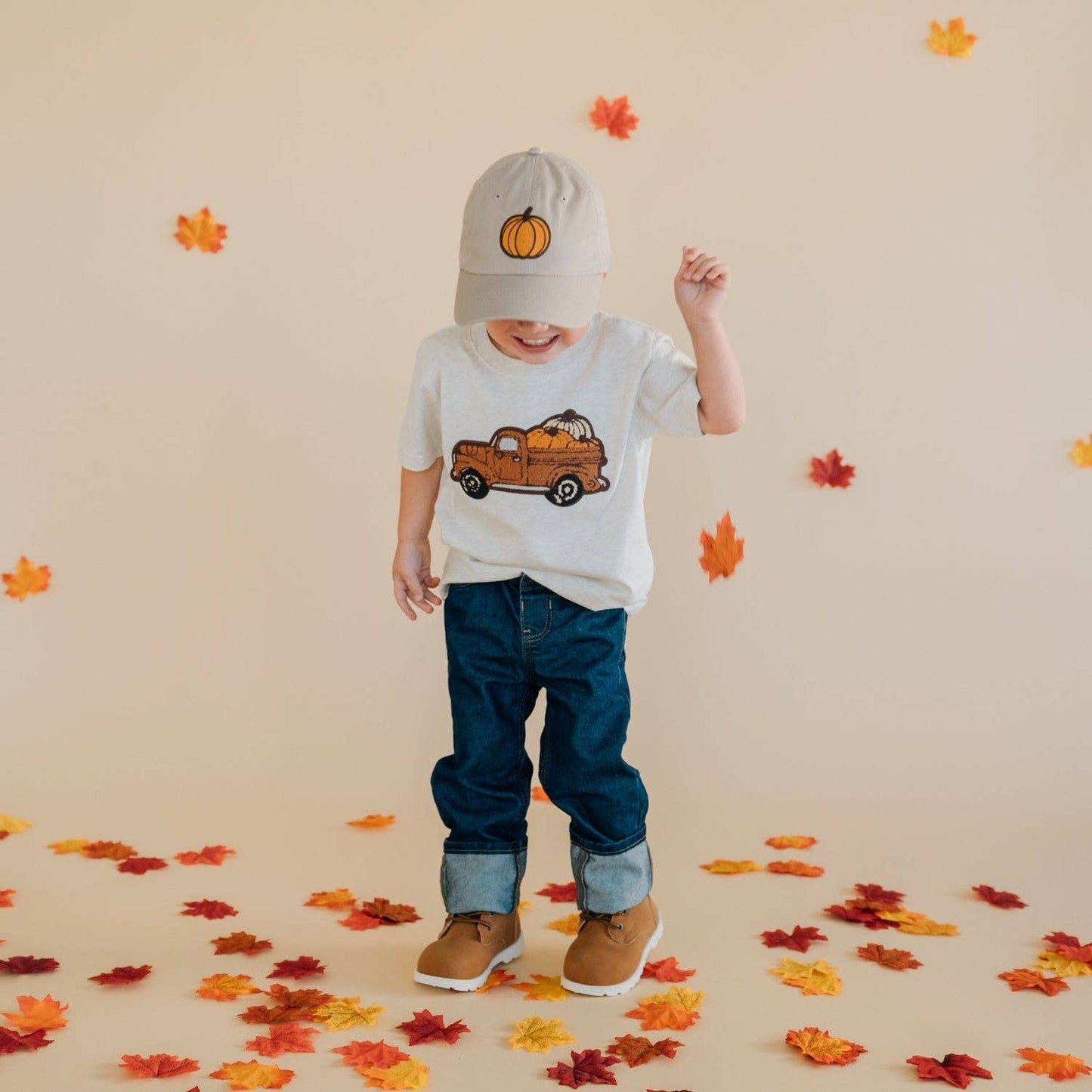 Fall Truck Patch Tee