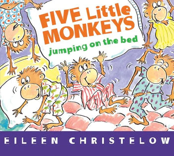 Five Little Monkeys Jumping On the Bed Book