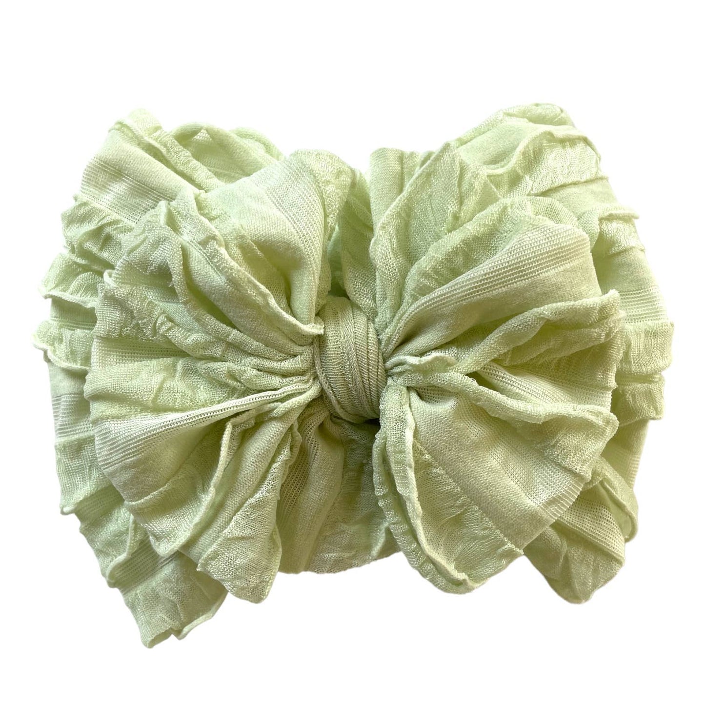 RR Ruffle Headband - Honeydew