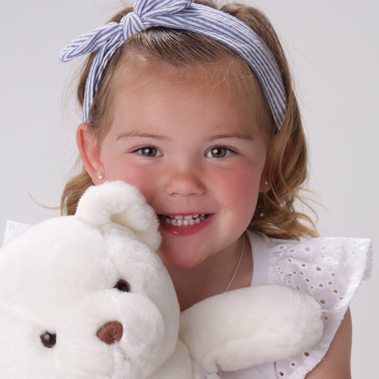 14K Gold-Plated Pink Pearl Earrings w/Screw Backs