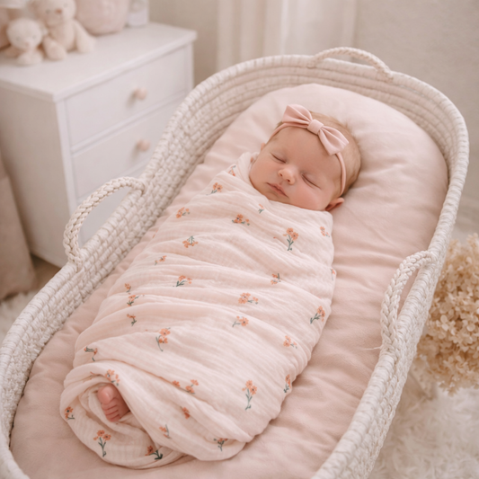 Bamboo Swaddle- Petite Posies