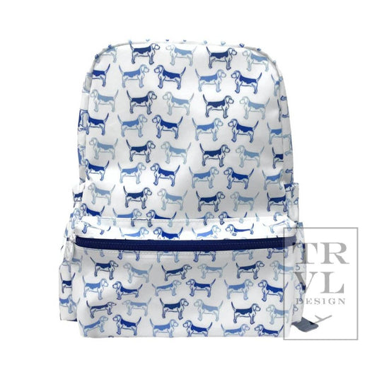 Backpack - Puppy Love Blue