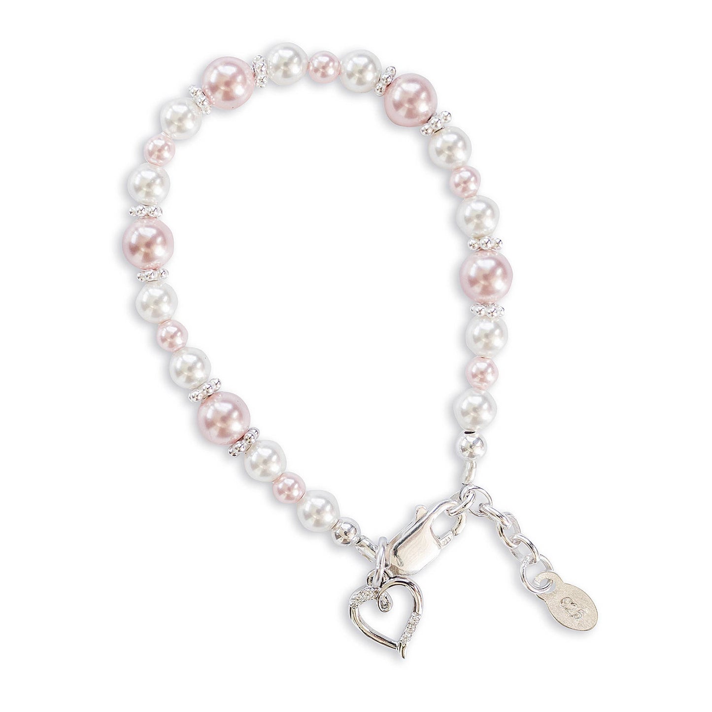 Remi Pink & White Pearl Bracelet