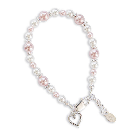 Remi Pink & White Pearl Bracelet