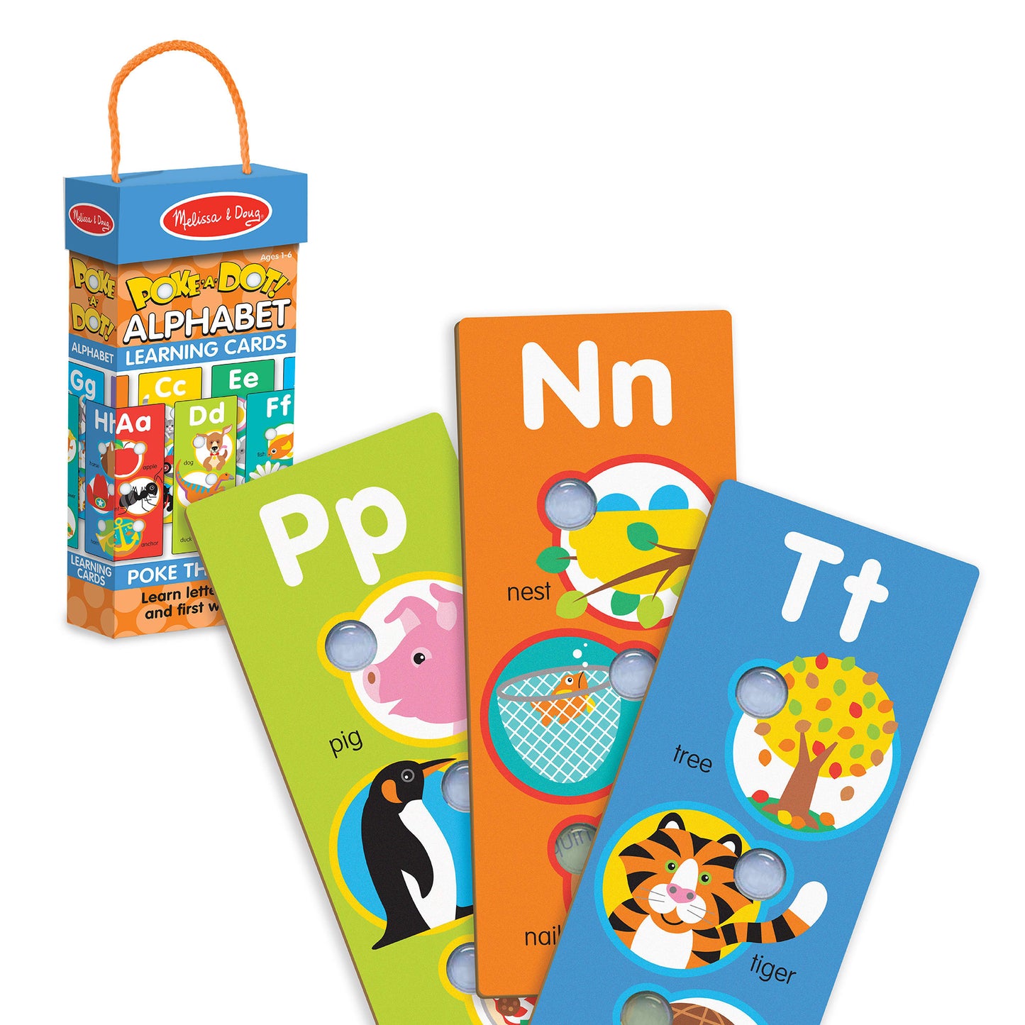 Poke a Dot - Learning Cards