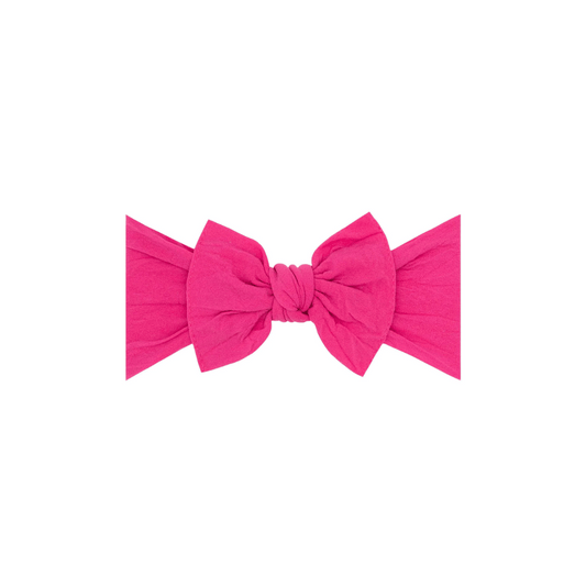 Knot Headband - Hot Pink