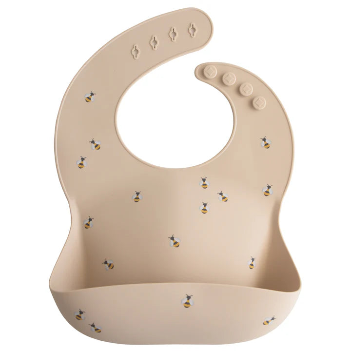 Mushie Silicone Bibs