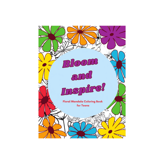 Bloom & Inspire Mandala Coloring Book