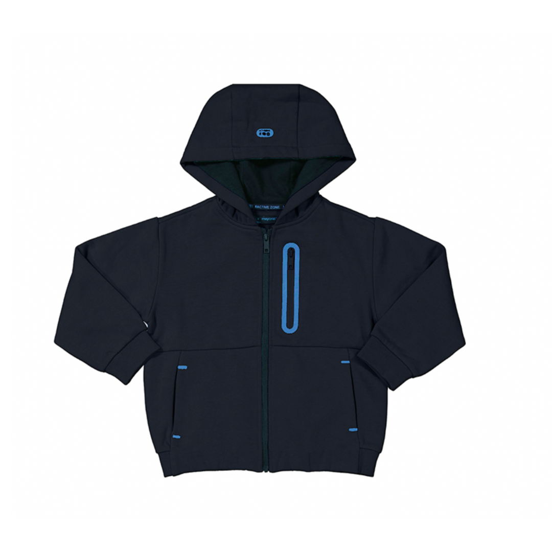 Zip Up Hoodie - Navy