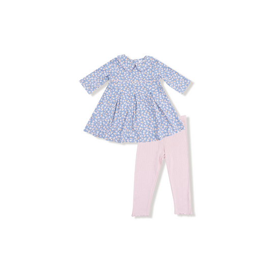 Box Pleat Dress - Country Calico