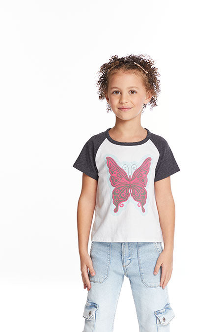 Butterfly Raglan Tee