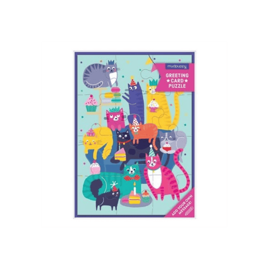 Cat Party Greeting Card