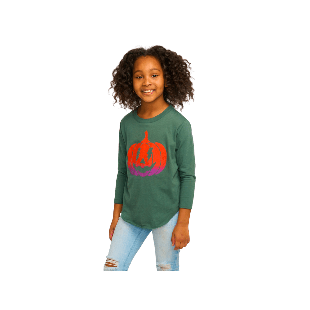 Ombre Pumpkin Toddler LS Tee