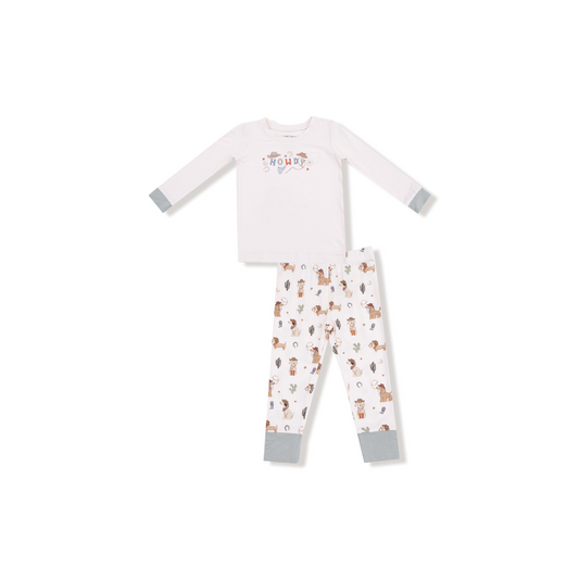AD Loungewear L/S - Cowboy Dogs