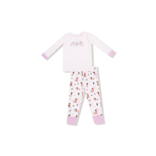 AD Loungewear L/S - Cowgirl Dogs