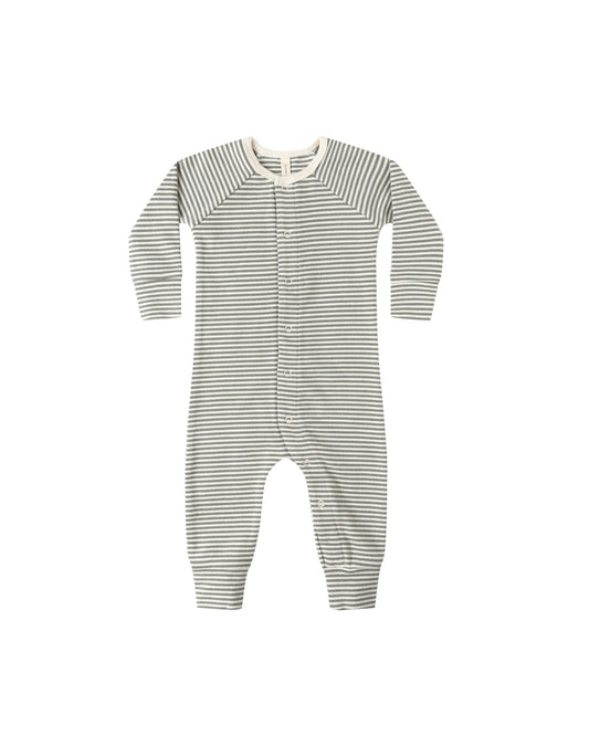 QM Long John- Forest Stripe