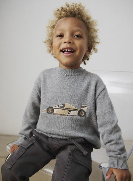 Sweater Race Car