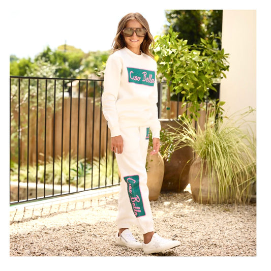 Ciao Bella Jogger - White