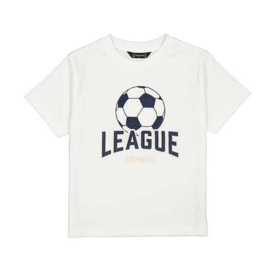 Soccer League Tee- Cream 3074