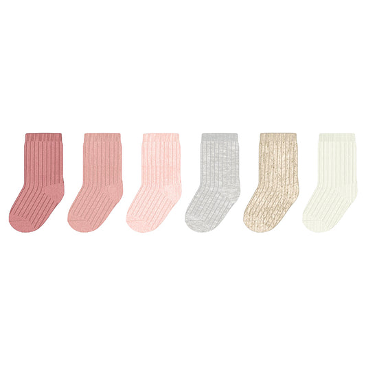 Baby Girl Socks Set - Rose