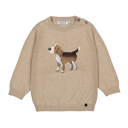 Beige Dog Sweater