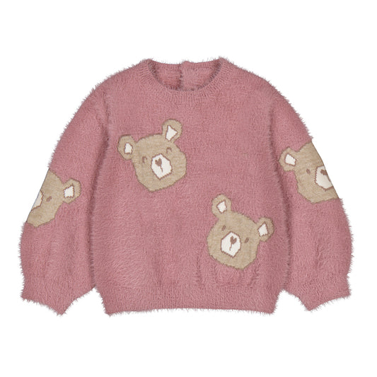 Orchid Bear Sweater