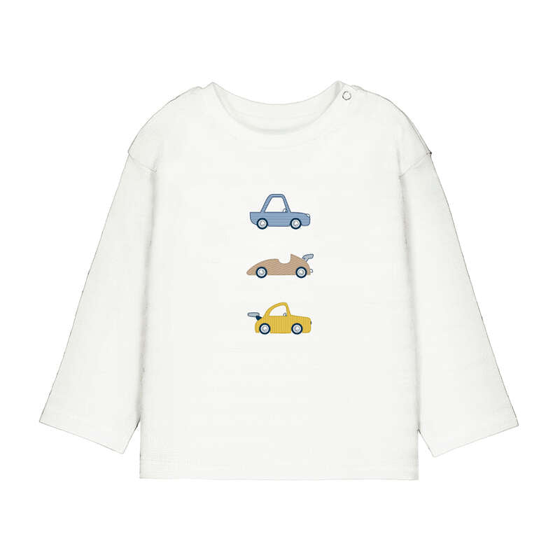 Car Embroidered LS Tee 2005