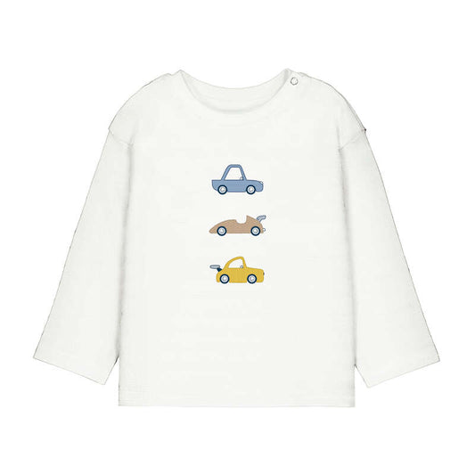 Car Embroidered LS Tee 2005