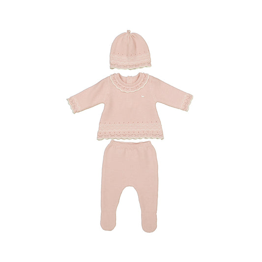 Leg Warmer Set w/Hat - Pink Crystal